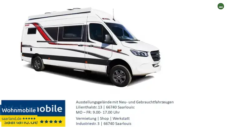 Kabe Van 690 LB als Campervan in Saarlouis bei  von Wohnmobile  Saarland GmbH & CO. KG für 107.590 € zu verkaufen