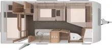 Grundriss Nacht Knaus Südwind 540 FDK Black Selection | Traumausstattung | ATC