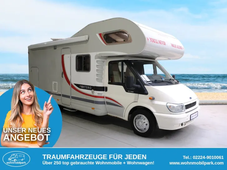 Dethleffs Fortero A 6785/Etagenbetten/2xKlima/Markise/DPF