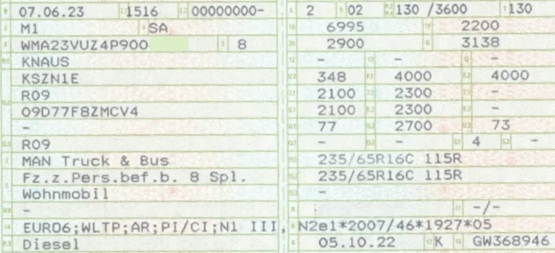 Knaus Van TI Plus 650 MEG Platinum Selection MAN Allrad Diff.Sperre LED ACC
