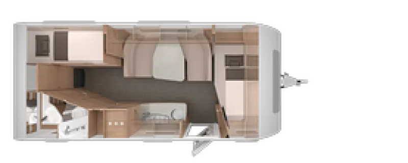 Knaus Südwind 580 QS Black Selection 177L Kühlschrank Spannbett-Set