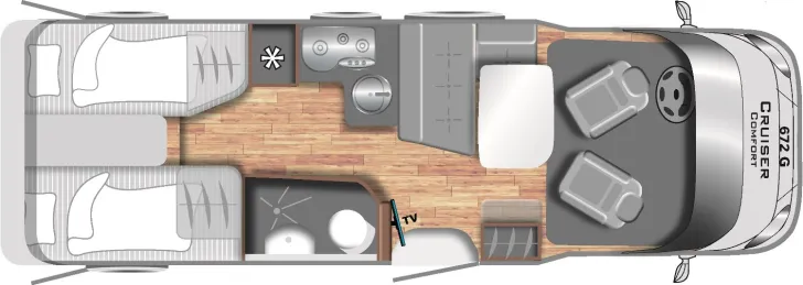 Fahrzeugbild LMC Cruiser T 672 G Comfortline #2