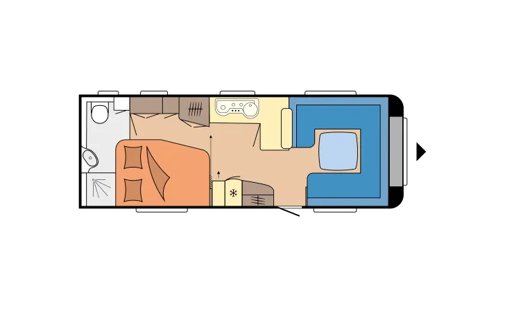 Grundriss Tag Hobby Prestige 660 WFC