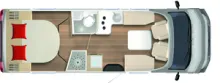 Grundriss Tag Bürstner Lyseo TD 736 Harmony Line Top Ausstattung!