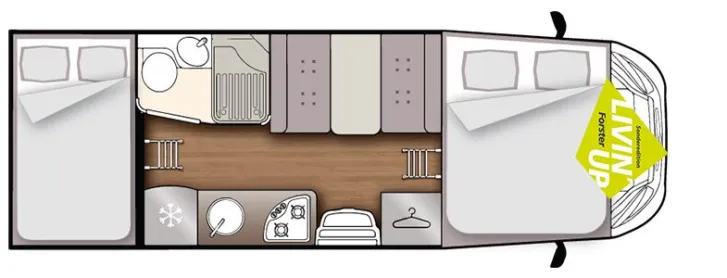 Grundriss Tag Forster A 699 HB Livin' Up