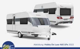 Hobby De Luxe 460 UFe Modell 2022 / 1500 kg