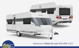 Hobby De Luxe 515 UHL Modell 2022 / 2000 kg
