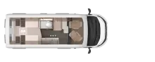 Grundriss Tag Knaus BoxLife 600 ME Sofort Verfügbar!