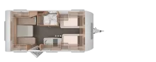 Grundriss Tag Knaus Südwind 460 EU 60 Years