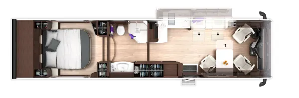 Tagesgrundriss Morelo Grand Empire 110 GSO Tagesgrundriss Morelo Grand Empire 110 GSO
