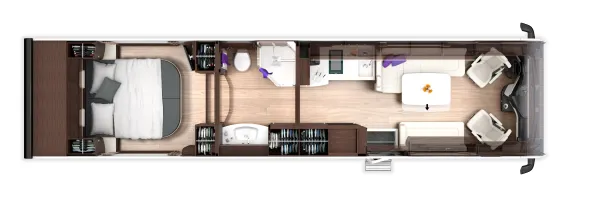 Tagesgrundriss Morelo Grand Empire 110 GSB Tagesgrundriss Morelo Grand Empire 110 GSB