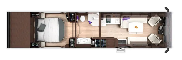 Tagesgrundriss Morelo Grand Empire 119 GSB Tagesgrundriss Morelo Grand Empire 119 GSB