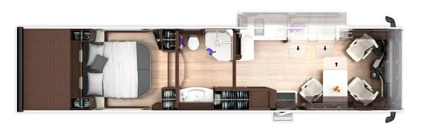 Tagesgrundriss Morelo Grand Empire 119 GSO Tagesgrundriss Morelo Grand Empire 119 GSO