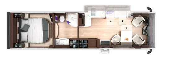 Tagesgrundriss Morelo Grand Empire 100 GO