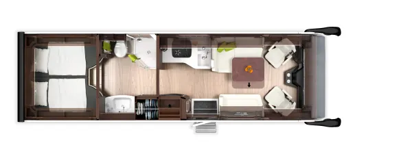 Tagesgrundriss Morelo Palace 85 L