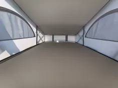 Aufstelldach (Fensteröffnungen Reißverschluss und integriertem Fliegenschutz)