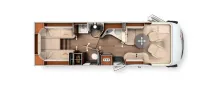 Grundriss Tag Carthago chic e-line I 61 XL LE 5,5t
