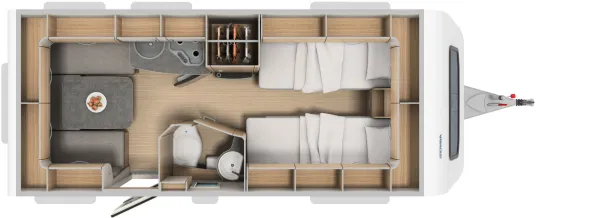 Tagesgrundriss Hymer Eriba Feeling 470 Tagesgrundriss Hymer Eriba Feeling 470