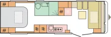 Grundriss Tag Adria Astella 754 DP