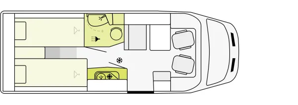 Tagesgrundriss Etrusco V 6.6 SF