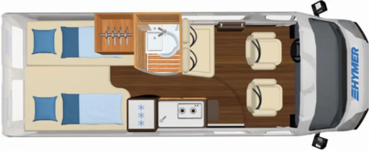 Fahrzeugbild Hymer Camper Van Yellowstone Fiat #4