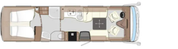 Tagesgrundriss Concorde Liner 945 LSI Tagesgrundriss Concorde Liner 945 LSI