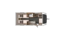 Grundriss Nacht Knaus Sport 540 UE Der Vielseitige