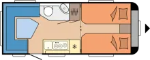 Grundriss Tag Hobby Maxia 495 UL