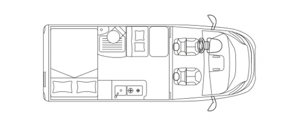 Tagesgrundriss Laika Ecovip 540 Tagesgrundriss Laika Ecovip 540