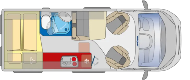 Grundriss Tag Pössl H-Line Summit 600 Akionspreis!