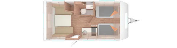Tagesgrundriss Weinsberg CaraCito 470 EU Tagesgrundriss Weinsberg CaraCito 470 EU