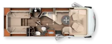 Grundriss Tag Carthago chic e-line I 50 LE wie neu!!