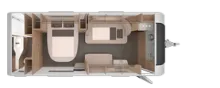Grundriss Nacht Knaus Südwind 650 PXB 60 YEARS Beschenkt Euch selbst !