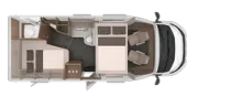Grundriss Nacht Knaus L!VE WAVE 650 MF sofort verfügbar