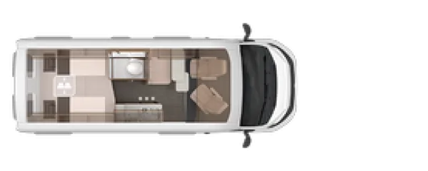 Tagesgrundriss Knaus BoxLife 600 ME