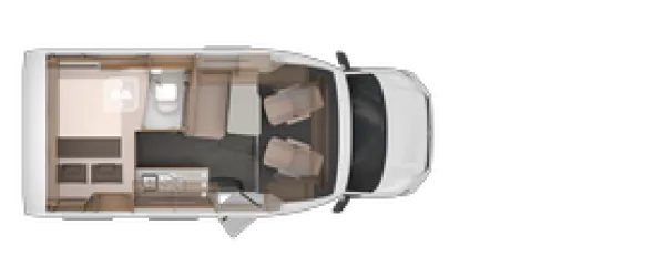 Nachtgrundriss Knaus Tourer VAN 500 MQ