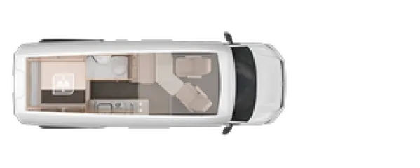 Tagesgrundriss Knaus BoxDrive 600 XL
