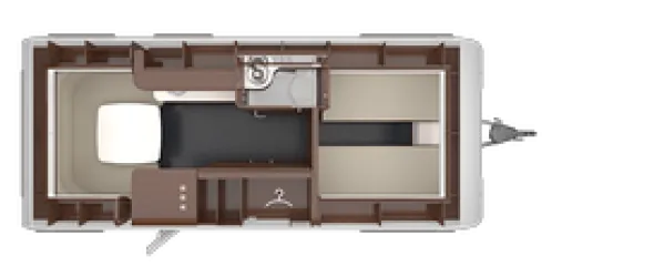 Tagesgrundriss Tabbert Puccini 550 E 2,3 Tagesgrundriss Tabbert Puccini 550 E 2,3