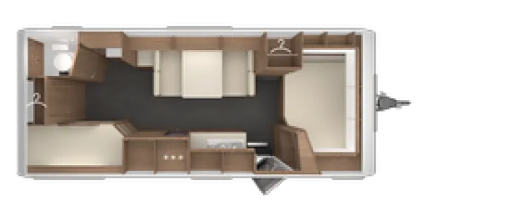 Grundriss Tag Tabbert Senara 620 DMK 2,5 SALE% / UVP 43.053,- EUR