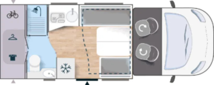 Grundriss Tag Challenger Etape Edition 250