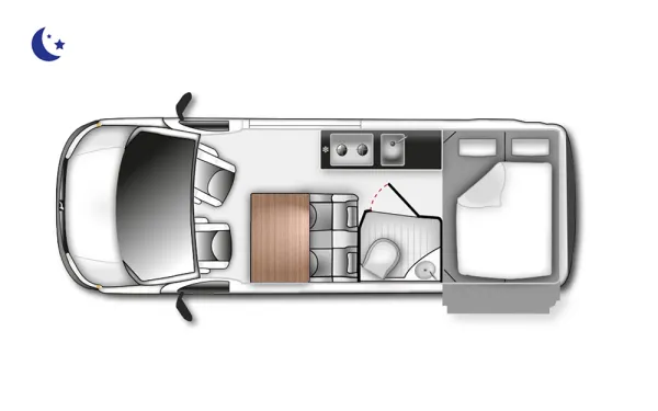 Nachtgrundriss Westfalia Sven Hedin limited