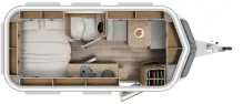 Grundriss Tag Hymer Eriba Touring 550