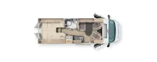 Grundriss Tag Malibu Van Comfort 640 LE charming GT
