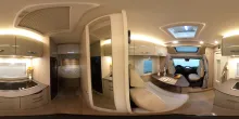 360° Innenansicht Bürstner Nexxo Van T 700 Mietfzg. verfügbar Dez. 23