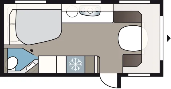 Tagesgrundriss Kabe Estate 520 XL Tagesgrundriss Kabe Estate 520 XL