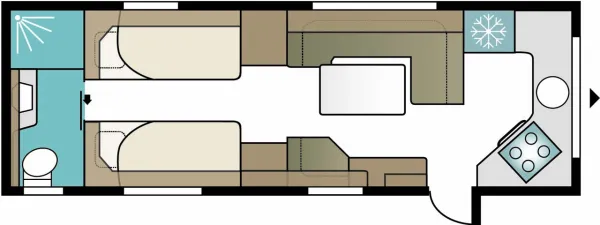 Tagesgrundriss Kabe Royal 780 TDL FK E2 Tagesgrundriss Kabe Royal 780 TDL FK E2