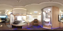 360° Innenansicht Laika Ecovip H 2109 RFK/Navi/Markise/Solar/SAT
