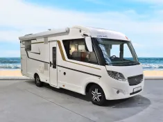 Bild 1 Eura Mobil Integraline 725 QB/Queensbett+Hubbett/TOP