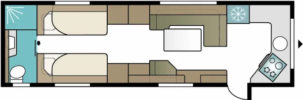 Tagesgrundriss Kabe Imperial 880 TDL FK E2 Tagesgrundriss Kabe Imperial 880 TDL FK E2