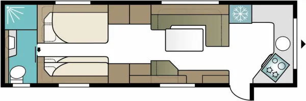 Tagesgrundriss Kabe Imperial 880 TDL FK E9